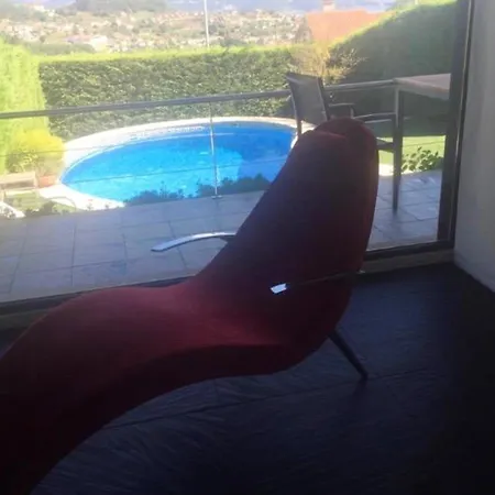 别墅 With 4 Bedrooms In Sanjenjo With Private Pool Enclosed Garden And Wifi 1 Km From The Beach